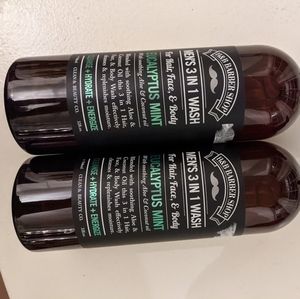 H&B barber shop soap (2) bottles